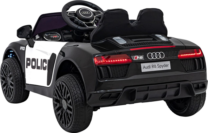 Samochód elektryczny dla dzieci Ramiz Audi R8 Policja (5903864942231) - obraz 6