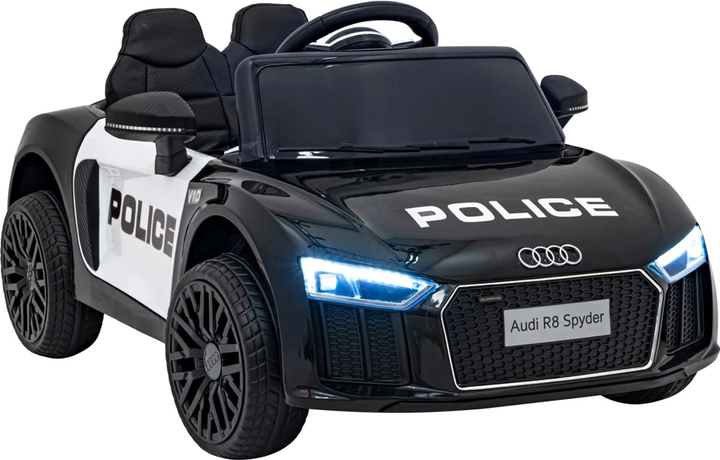 Samochód elektryczny dla dzieci Ramiz Audi R8 Policja (5903864942231) - obraz 9