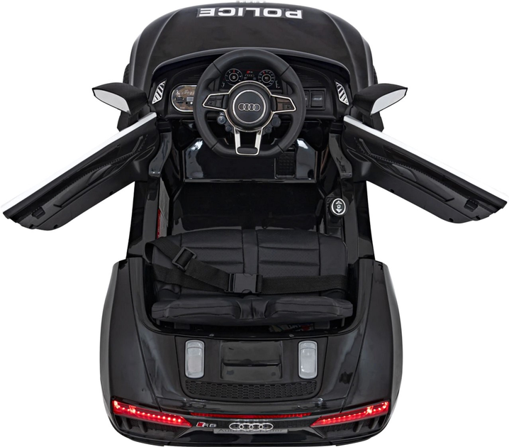 Samochód elektryczny dla dzieci Ramiz Audi R8 Policja (5903864942231) - obraz 10