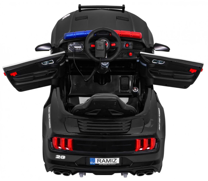 Електромобіль для дітей Ramiz GT Sport Police (5903864904161) - зображення 7