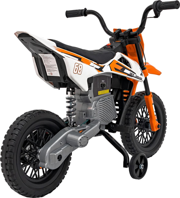 Motocykl elektryczny dla dzieci Ramiz Pantone 361C Pomarańczowy (5903864941692) - obraz 6