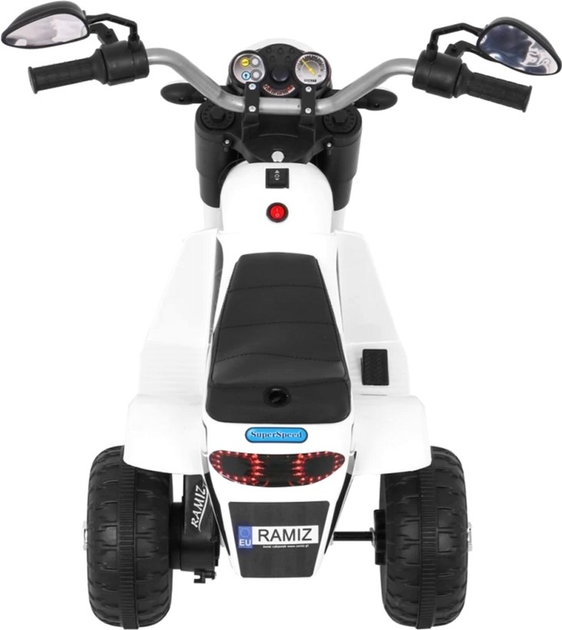 Motocykl elektryczny dla dzieci Ramiz MiniBike Biały (5903864905960) - obraz 7