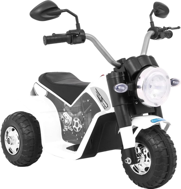 Motocykl elektryczny dla dzieci Ramiz MiniBike Biały (5903864905960) - obraz 9