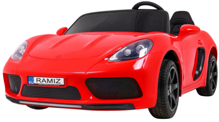 Samochód elektryczny Ramiz Perfecta Auto Czerwony (5903864904024) - obraz 1