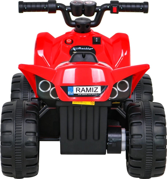 Квадроцикл електричний для дітей Ramiz The Fastest Червоний (5903864952100) - зображення 6