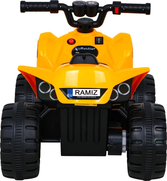 Quad elektryczny dla dzieci Ramiz The Fastest Żółty (5903864952087) - obraz 6
