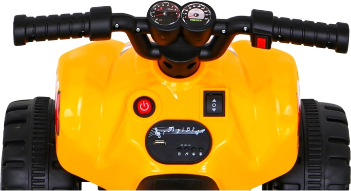 Quad elektryczny dla dzieci Ramiz The Fastest Żółty (5903864952087) - obraz 10