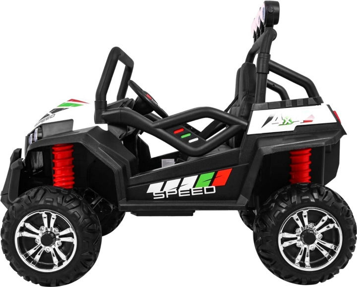 Електромобіль для дітей позашляховий Ramiz Grand Buggy Lift 4 x 4 Білий (5903864907209) - зображення 4