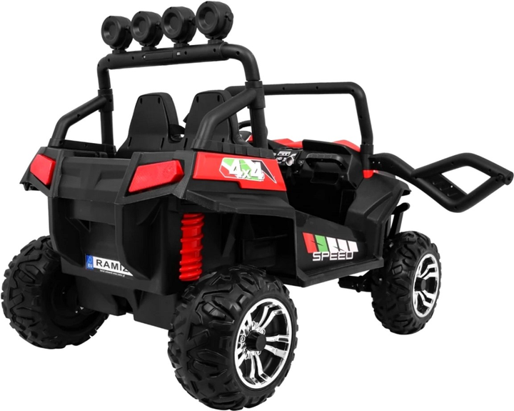 Samochód elektryczny dla dzieci terenowy Ramiz Grand Buggy Lift 4 x 4 Czerwony (5903864907216) - obraz 10