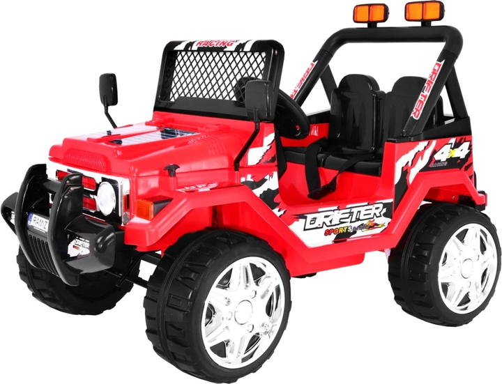 Samochód elektryczny terenowy Ramiz Raptor Drifter Czerwony (5903864907292) - obraz 1