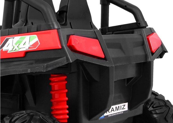 Samochód elektryczny dla dzieci terenowy Ramiz Grand Buggy Lift 4 x 4 Czerwony (5903864907216) - obraz 13