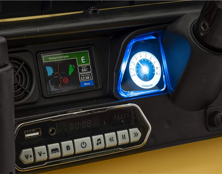 Електромобіль для дітей позашляховий Ramiz Toyota FJ Cruiser 4 x 4 Бежевий (5903864956283) - зображення 11