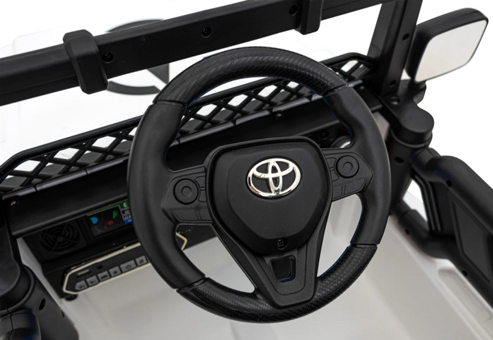 Електромобіль для дітей позашляховий Ramiz Toyota FJ Cruiser 4 x 4 Білий (5903864956290) - зображення 19