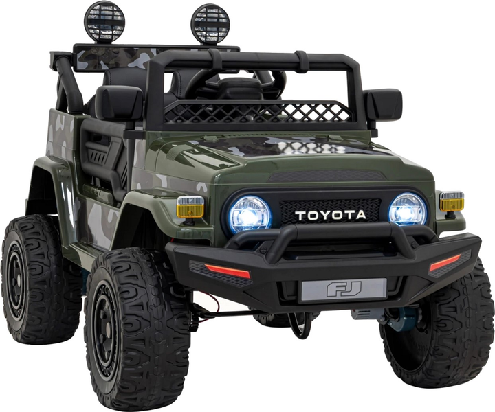 Електромобіль для дітей позашляховий Ramiz Toyota FJ Cruiser 4 x 4 Камуфляний (5903864956269) - зображення 13