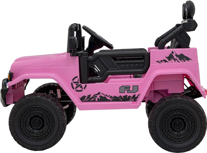 Електромобіль для дітей позашляховий Ramiz Toyota FJ Cruiser 4 x 4 Рожевий (5903864956306) - зображення 5