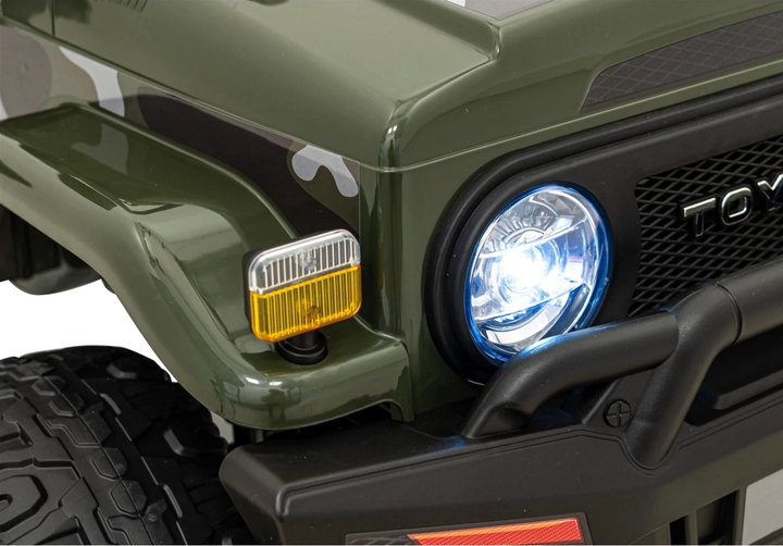 Електромобіль для дітей позашляховий Ramiz Toyota FJ Cruiser 4 x 4 Камуфляний (5903864956269) - зображення 17
