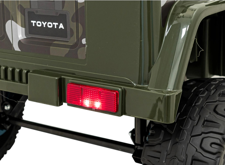 Електромобіль для дітей позашляховий Ramiz Toyota FJ Cruiser 4 x 4 Камуфляний (5903864956269) - зображення 18