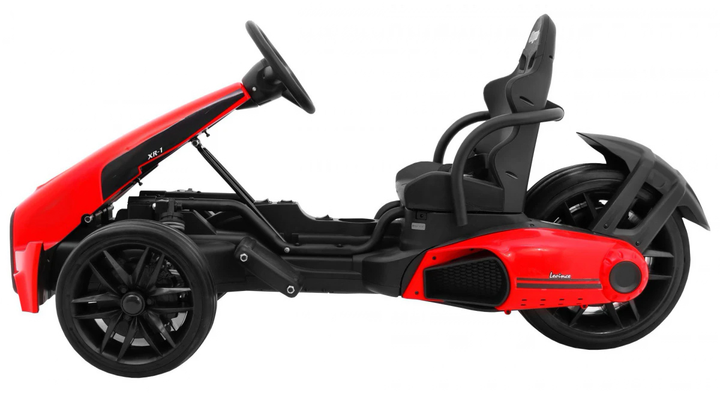 Gokart elektryczny dla dzieci Ramiz Bolid XR-1 Czerwony (5903864904734) - obraz 4