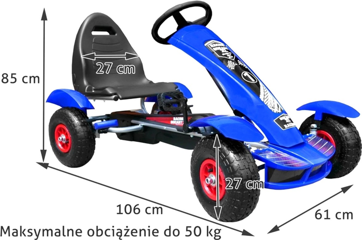 Велосипед Ramiz Racing XL Синій (5903864909692) - зображення 2