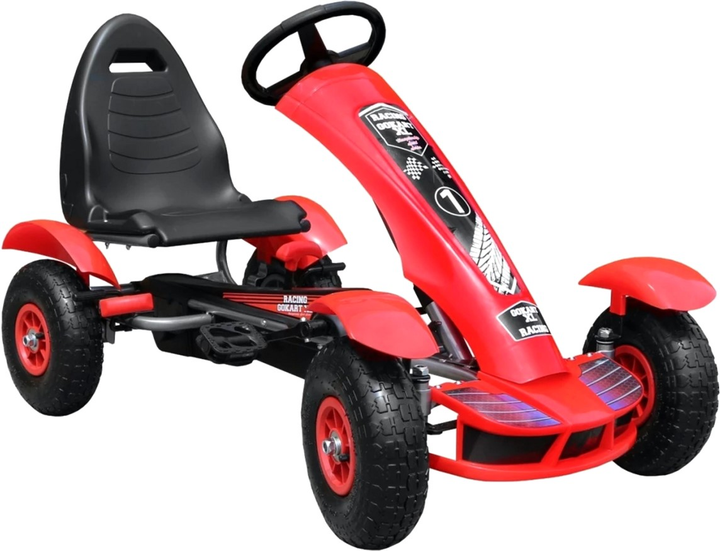 Веломобіль Ramiz Racing XL Червоний (5903864909708) - зображення 5