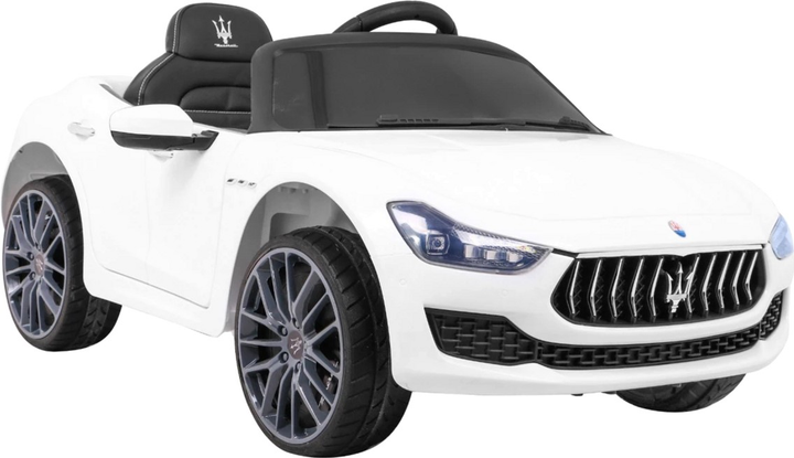 Електромобіль для дітей Ramiz Maserati Ghibli Білий (5903864907360) - зображення 9