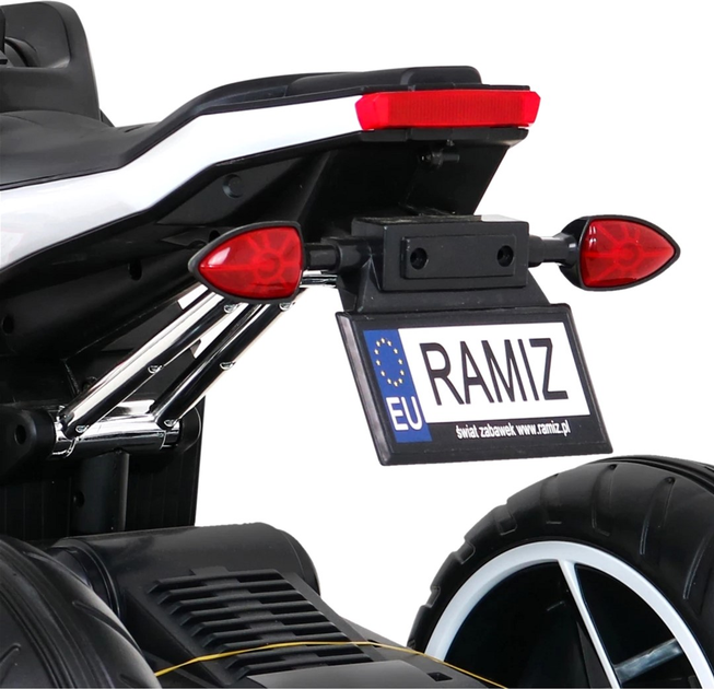 Електромотоцикл для дітей Ramiz Motor Future Білий (5903864913637) - зображення 11