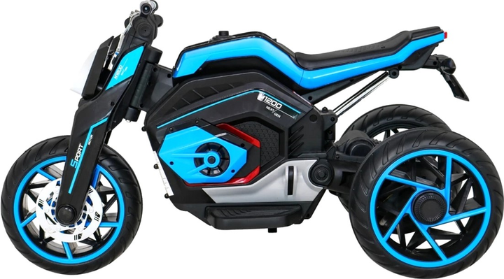 Електромотоцикл для дітей Ramiz Motor Future Синій (5903864913651) - зображення 4