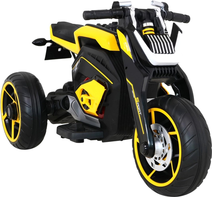 Електромотоцикл для дітей Ramiz Motor Future Жовтий (5903864913644) - зображення 8