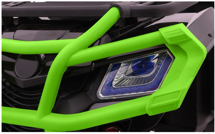 Квадроцикл електричний для дітей Ramiz XL ATV 2.4 GHz Чорно-зелений (5903864904543) - зображення 3