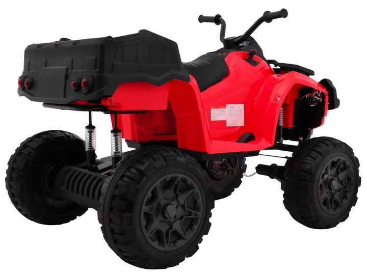 Квадроцикл електричний для дітей Ramiz XL ATV 2.4 GHz Червоний (5903864904536) - зображення 6