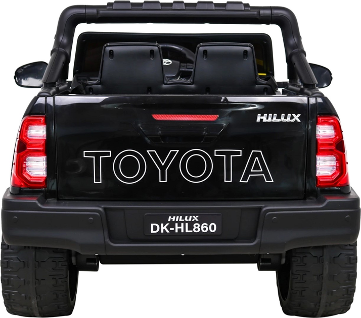 Електромобіль для дітей Ramiz Toyota Hilux Чорний (5903864955439) - зображення 5
