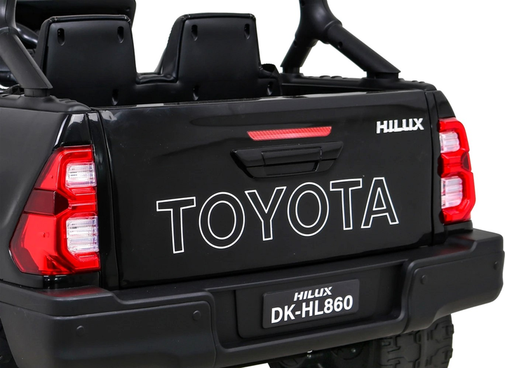 Електромобіль для дітей Ramiz Toyota Hilux Чорний (5903864955439) - зображення 15