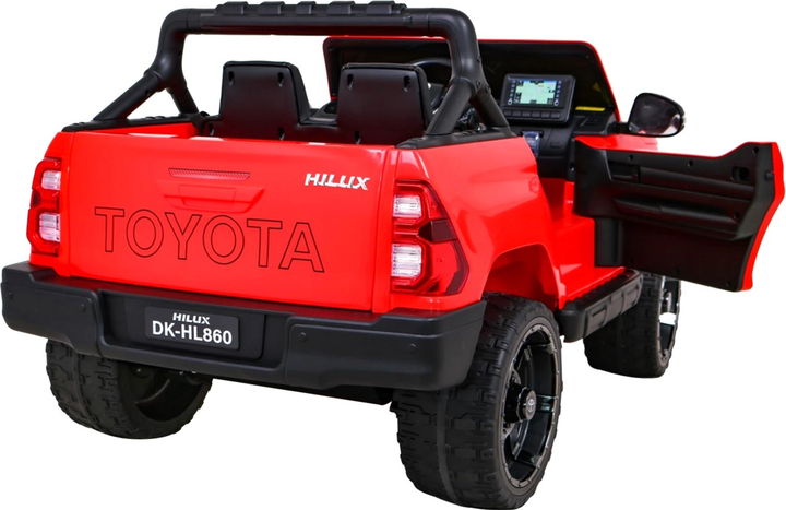 Електромобіль для дітей Ramiz Toyota Hilux Червоний (5903864955415) - зображення 9
