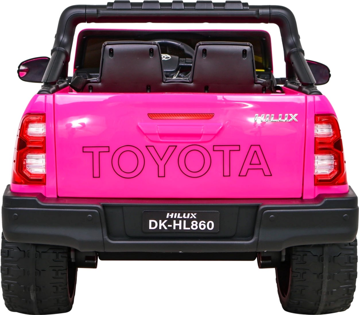 Електромобіль для дітей Ramiz Toyota Hilux Рожевий (5903864955422) - зображення 5