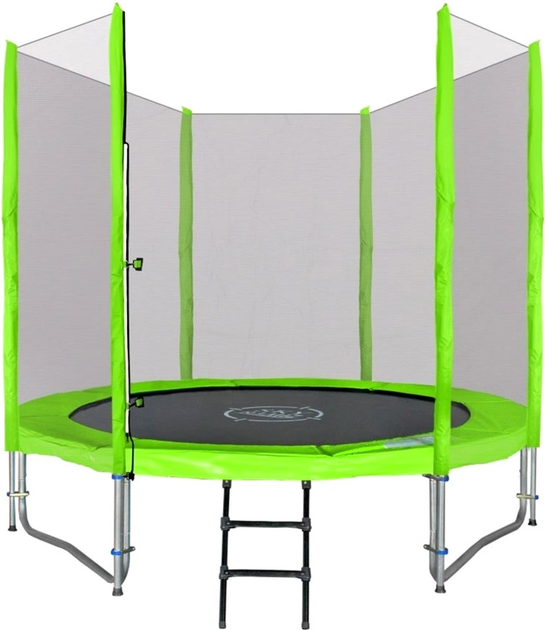 Trampolina ogrodowa Sky 244 cm 8FT z akcesoriami Zielona (5903864910100) - obraz 3