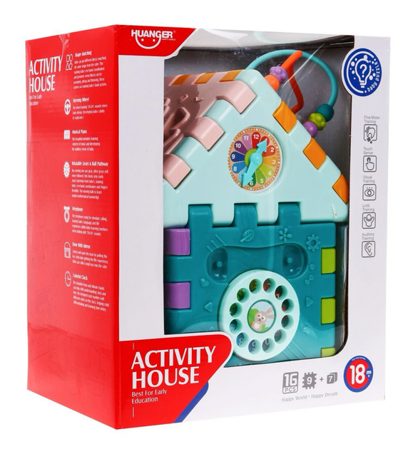 Zabawka sensoryczna Activity House (5903864902228) - obraz 14
