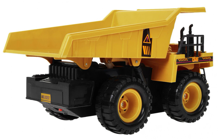 Wywrotka zdalnie sterowana Ruicheng RC Engineering Truck Żółta (5903864900965) - obraz 6