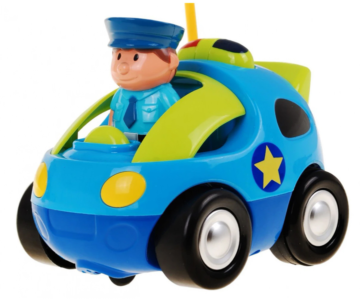 Samochód policyjny zdalnie sterowany JakMean Cartoon Car (5903864900767) - obraz 5