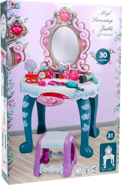 Туалетний столик SFL My Dressing Table з аксесуарами (5903864954609) - зображення 1