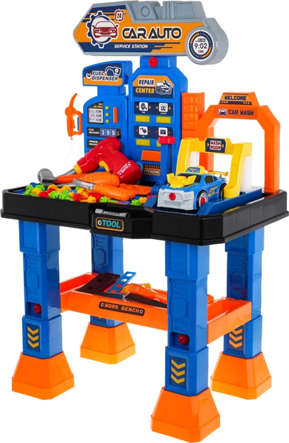 Warsztat Workshop Work Bench 4 in 1 For the Little Mechanic (5903864958966) - obraz 4