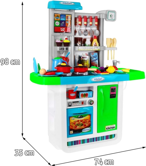 Kuchnia Wanyida Toys My Little Chef Niebieska (5903864908282) - obraz 3