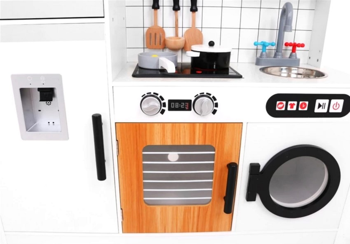 Kuchnia Xiong Cheng Large Wood Kitchen Biała (6953160683047) - obraz 6