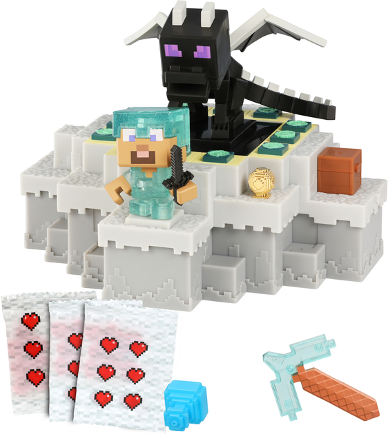 Ігровий набір Cobi Treasure X Minecraft Caves & Cliffs Ender Dragon  (0630996416778) - зображення 2