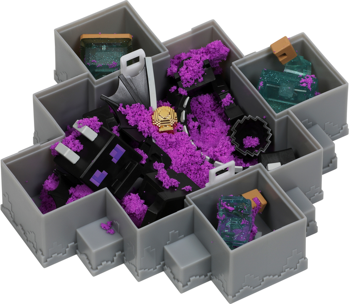 Ігровий набір Cobi Treasure X Minecraft Caves & Cliffs Ender Dragon (0630996416778) - зображення 3