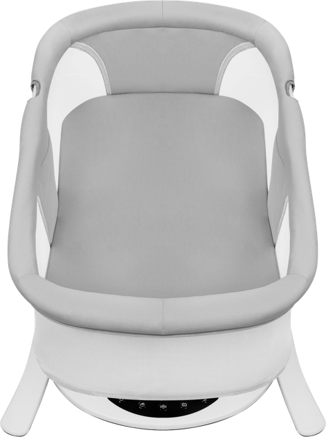 Kolyska bujaczek Lionelo  Bella Set Grey Concrete (5903771703291) - obraz 5