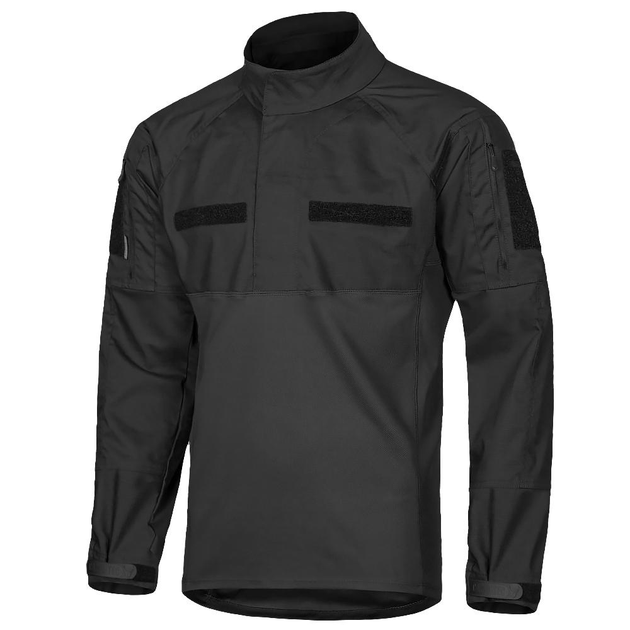 Тактическая боевая рубашка Camotec Cg Blitz 2.0 Rip-Stop Flex/Coolpass Air 2.0 Black черная 2XL - изображение 1