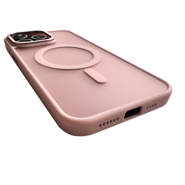 Чехол для iPhone 15 Fruct OC Matte Case с Magsafe Pink - Фото 2 Чехол для iPhone 15 Fruct OC Matte Case с Magsafe Pink - изображение 2