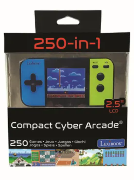 Konsola Lexibook Handheld Console Compact Cyber Arcade (3380743085036) - obraz 3