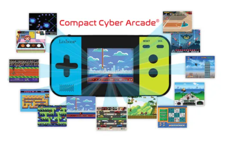Konsola Lexibook Handheld Console Compact Cyber Arcade (3380743085036) - obraz 4
