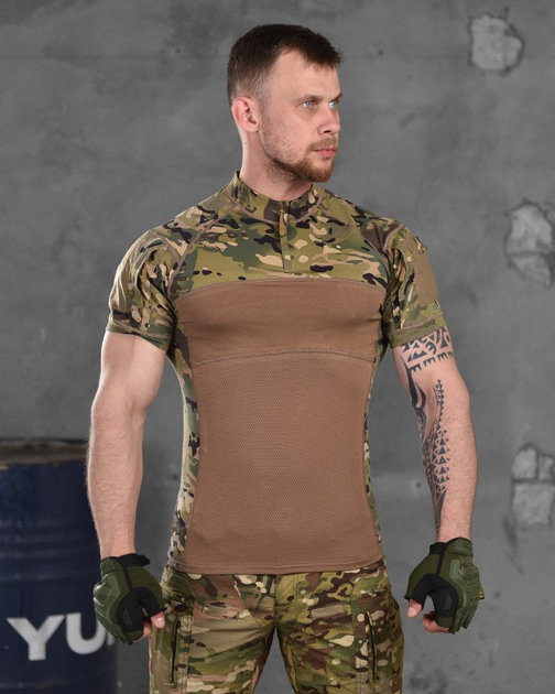 Убакс футболка бойова esdy tactical frog tshirt multicam M - зображення 1